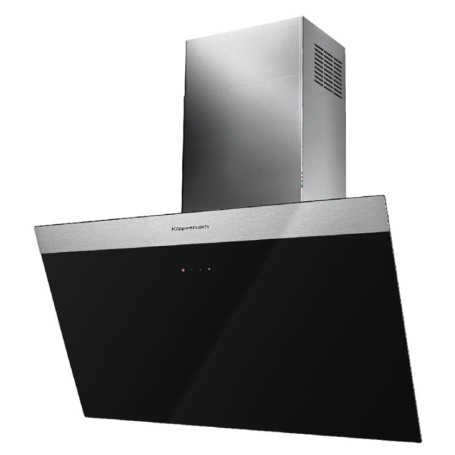 Küppersbusch DW 8500.1 S , cappa aspirante inclinata 80 cm, nero/acciaio inox, EEK: A+ (DW 8500.1 S_pprice1)