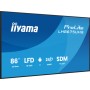 iiyama LH8675UHS-B2AG visualizzatore di messaggi Pannello piatto per segnaletica digitale 2,17 m (85.6") LCD Wi-Fi 500 cd/m² 4K