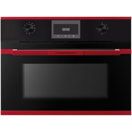 Küppersbusch CBM 6330.0 S8 , forno con microonde, nero / Hot Chili