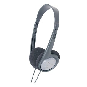 Panasonic RP-HT090E Cablato Cuffie A Padiglione MUSICA Nero, Grigio (RP-HT090E-H)