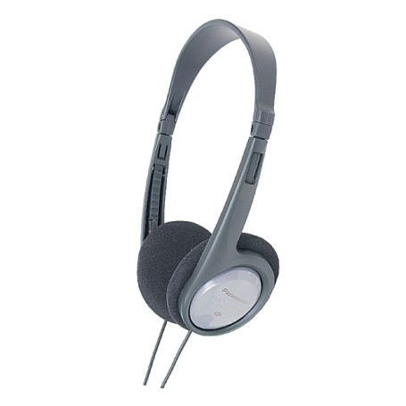 Panasonic RP-HT090E Cablato Cuffie A Padiglione MUSICA Nero, Grigio (RP-HT090E-H)