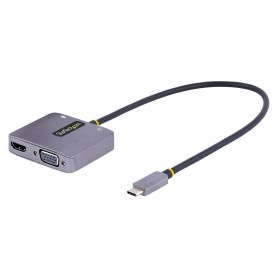 StarTech.com Adattatore USB-C a VGA/HDMI, Adattatore Multiporta USB Type-C a VGA/HDMI 4K 60Hz HDR con Usc (122-USBC-HDMI-4K-VGA) StarTech.com Adattatore USB-C a VGA/HDMI, Adattatore Multiporta USB Type-C a VGA/HDMI 4K 60Hz HDR con Usc (122-USBC-HDMI-4K-VGA)