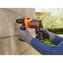 Black & Decker BEH710-QS trapano 2800 Giri/min Nero, Arancione