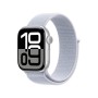 Watch Series 10 (silber, Aluminium, 42 mm, Sport Loop blaue Wolke, Cellular) (MWX53QF/A)