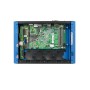 Shuttle BPCAL02-i7 PC con dimensioni 2,6 l Nero, Blu i7-1255U