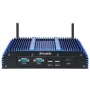 Shuttle BPCAL02-i7 PC con dimensioni 2,6 l Nero, Blu i7-1255U