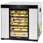 Drrautomat DA 1050 (edelstahl/schwarz, 1.100 Watt, Drrflche 39,4cm x 38cm pro Ebene)