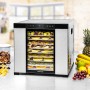 Drrautomat DA 1050 (edelstahl/schwarz, 1.100 Watt, Drrflche 39,4cm x 38cm pro Ebene)