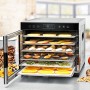 Drrautomat DA 950 (edelstahl/schwarz, 600 Watt, Drrflche 30,5cm x 33cm pro Ebene)