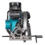 MAKITA HS012GD201 - Akku-Handkreissäge (40V XGT | bürstenloser Motor | Sägeblatt 165 mm | LED-Licht | incl. 2x 2,5 Ah Akku, S