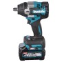 Makita TW007GM201 - Schlagschrauber - schnurlos - 4 Geschwindigkeiten - 1/2" -Vierkantantrieb - 1100 N·m - 2 Akkus, Ladegerät 