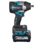 Makita TW007GM201 - Schlagschrauber - schnurlos - 4 Geschwindigkeiten - 1/2" -Vierkantantrieb - 1100 N·m - 2 Akkus, Ladegerät 