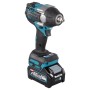 Makita TW007GM201 - Schlagschrauber - schnurlos - 4 Geschwindigkeiten - 1/2" -Vierkantantrieb - 1100 N·m - 2 Akkus, Ladegerät 