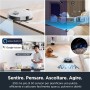 Eureka NER E10s weiß Saug-/Wischroboter mit Multi-Zyklonen-Absaugstation (EA100003)
