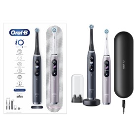 Oral-B iO 80363731 spazzolino elettrico Adulto Spazzolino rotante-oscillante Nero, Argento