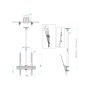 Multibrackets 6126 Supporto per display espositivi 190,5 cm (75") Nero (MB6126)