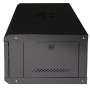 LINK ARMADIO RACK 19" 6U LINK SERIE LIGHT COLORE NERO CON PORTA VETRO (AxPxL) MM 300X400X530 RIPIANO (LK1906UNL)