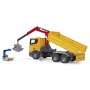 Scania Super 560R Baustellen-LKW mit Kran und 2 Paletten (03551)