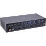 InLine KVM Switch - 4-fach - HDMI - 4K60Hz - Multiviewer - USB Hub - schwarz (57885I)