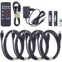 InLine KVM Switch - 4-fach - HDMI - 4K60Hz - Multiviewer - USB Hub - schwarz (57885I)