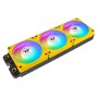TT CT140 EX ARGB Sync PC Cooling Fan 3 Pack Bumblebee (CL-F217-PL14BB-A)