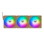 TT CT120 EX ARGB Sync PC Cooling Fan 3 Pack Gravel Sand (CL-F216-PL12GS-A)
