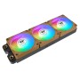 TT CT120 EX ARGB Sync PC Cooling Fan 3 Pack Gravel Sand (CL-F216-PL12GS-A)