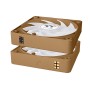 TT CT140 EX ARGB Sync PC Cooling Fan 3 Pack Gravel Sand (CL-F218-PL14GS-A)