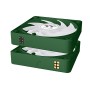 TT CT120 EX ARGB Sync PC Cooling Fan 3 Pack Racing Green (CL-F220-PL12RG-A)