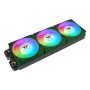 TT CT120 EX Reverse ARGB PC Cooling Fan 3 Pack Racing Green (CL-F226-PL12RG-A)