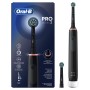 Oral-B Pro 3 Spazzolino Elettrico Ricaricabile Nero Pro3 3000, 2 Testine, 1 Spazzolino (Pro 3 3000 Cross Action bk)
