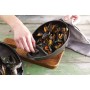 Staub Mussel pot - Einzelpfanne - Schwarz - Eisenguss - 2 l - 3,2 kg (40509-494-0)