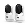 Arlo Essential Telecamera per interni 3 2K Pan-Tilt-Zoom, set da 2 (VMC3273-100EUS)