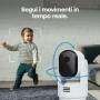 Arlo Essential Telecamera per interni 3 2K Pan-Tilt-Zoom, set da 2 (VMC3273-100EUS)