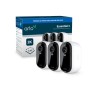 Arlo Essential Telecamera di sicurezza 3 2K, set da 3 (VMC3380-100EUS)