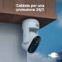 Arlo Essential Telecamera di sicurezza 3 2K Pan-Tilt-Zoom, set da 2 (VMC3283-100PES)