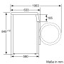 Bosch WUU28TF2 - 9 kg, lavatrice, incasso