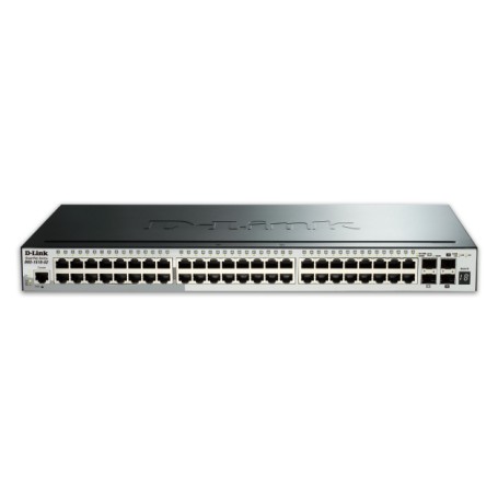 D-Link DGS-1510-52X switch di rete Gestito L3 Gigabit Ethernet (10/100/1000) 1U Nero (DGS-1510-52X/E)