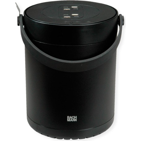 BACHMANN MOV:E POWER UNIT 4x Charger USB-A/C, 220W, mit Security Lock Adapter, schwarz (BM0011024)
