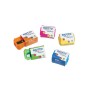Giotto Fluo Temperamatite manuale Blu, Fucsia, Verde, Arancione, Giallo (232900)