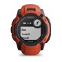 Garmin Instinct 2X Solar 2,79 cm (1.1") MIP 50 mm Digitale 176 x 176 Pixel Touch screen Rosso GPS (satellitare) (010-02805-01)
