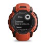 Garmin Instinct 2X Solar 2,79 cm (1.1") MIP 50 mm Digitale 176 x 176 Pixel Touch screen Rosso GPS (satellitare) (010-02805-01)