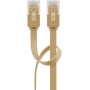 Goobay Cat6 UTP 10m cavo di rete Marrone U/UTP (UTP) (95881)