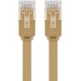Goobay Cat6 UTP 10m cavo di rete Marrone U/UTP (UTP) (95881)