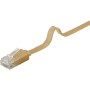 Goobay Cat6 UTP 10m cavo di rete Marrone U/UTP (UTP) (95881)