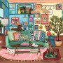 Puzzle Art & Soul - Glcklicher Ort, gemtlicher Ort (750 Teile) (12001543)