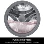 LG F4NA10S8NWK Lavatrice slim 8kg, Classe A, 1400 giri, Programma igiene con vapore, Top rimovibile, White