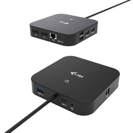 i-tec USB-C Dual Display Docking Station with Power Delivery 100 W (C31DUALDPDOCKPD)