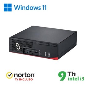 PC FUJITSU RINOVO REFURBISHED Esprimo D738 RN54422311 SFF i3-9X00 8GB SSD 256GB NO DVD W11P + NORTON PC FUJITSU RINOVO REFURBISHED Esprimo D738 RN54422311 SFF i3-9X00 8GB SSD 256GB NO DVD W11P + NORTON