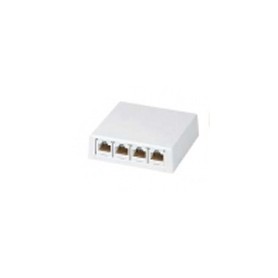 Panduit 4-port Outlet Without Moduls divisore di rete Bianco (CBX4AW-AY)